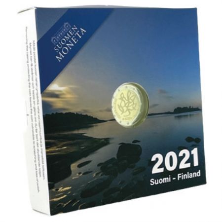 Finlande 2 Euros Commémo. BE FINLANDE 2021 - 100 ans de l\'association des journalistes