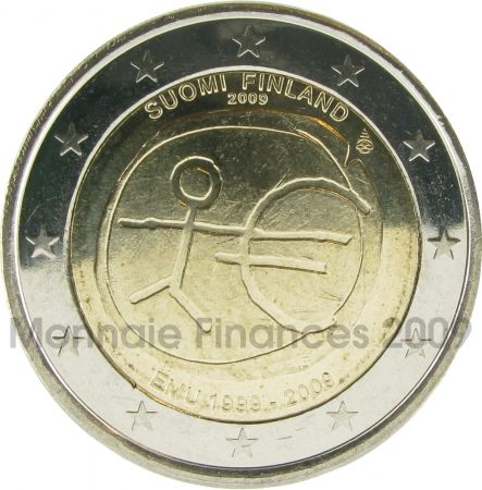 Finlande 2 Euros Commémo. Finlande 2009 - 10 ans EMU