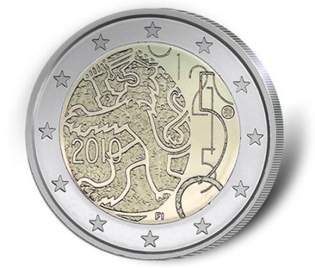 Finlande 2 Euros Commémo. Finlande 2010 - Création de la Rahapaja