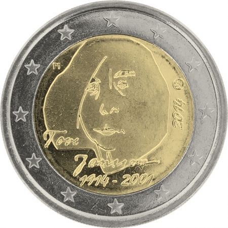 Finlande 2 Euros Commémo. FINLANDE 2014 - Tove Jansson