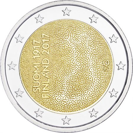 Finlande 2 Euros Commémo. FINLANDE 2017 - 100 ans Indépendance