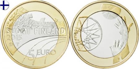 Finlande 5 Euro, Basket - 2015