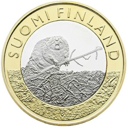 Finlande 5 Euro, Castor Stakunta - 2015