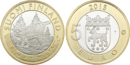 Finlande 5 Euro, Lynx - 2015
