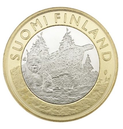 Finlande 5 Euro, Lynx - 2015