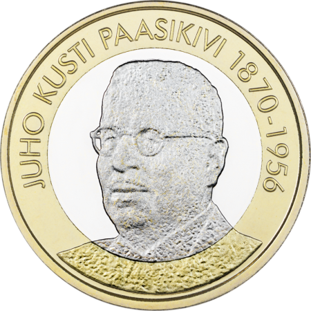 Finlande 5 Euros Finlande 2017 - Juho Kusta Paasikivi  Président de Finlande