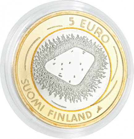 Finlande 5 Euros FINLANDE 2022 - Championnat du Monde de Hockey sur Glace