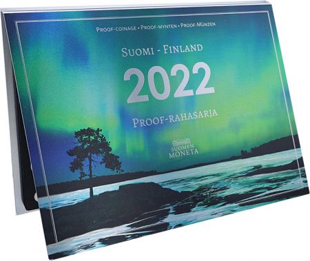 Finlande Coffret BE Euro 2022 - Finlande( dont 3 X 2  Commémo)