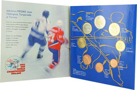 Finlande Coffret BU Euro 2003 FINLANDE - Championnat Hockey sur glace
