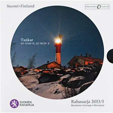 Finlande Coffret BU Euro 2013 FINLANDE - Le phare de Tankar
