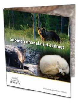 Finlande Coffret BU Euro 2023 FINLANDE - La Protection de la Nature (avec 2  Commémo BU)