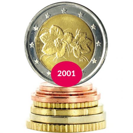 Finlande Série Euros FINLANDE 2001