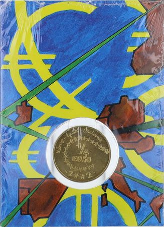 France - Monnaie de Paris 1/4 Euro Argent BU FRANCE 2002 - Euro des enfants - Monnaie de Paris