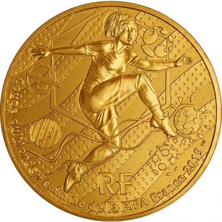France - Monnaie de Paris 1/4 Euro France 2019 (MDP) - Coupe du Monde Féminine FIFA - Asie