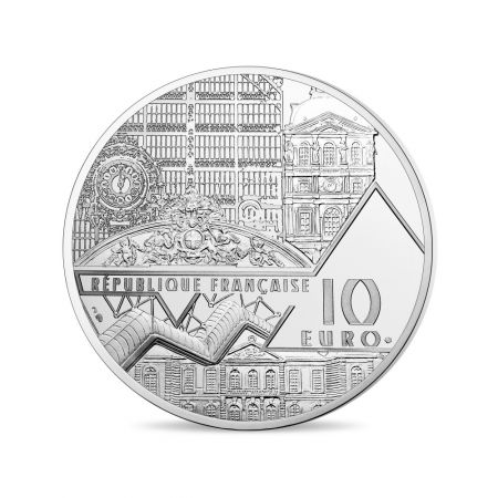 France - Monnaie de Paris 10 Euros Argent BE France 2019 - La Victoire de Samothrace - Chefs d\'Oeuvre des musées Monnaie de Pari