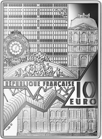 France - Monnaie de Paris 10 Euros Argent BE France 2020 - Autoportrait de Van Gogh -  Chefs d\'Oeuvre des musées (MDP)
