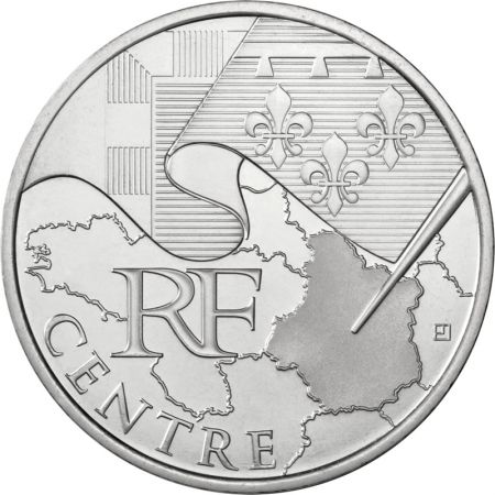 France - Monnaie de Paris 10 Euros Argent UNC - Centre 2010 - En coffret collector