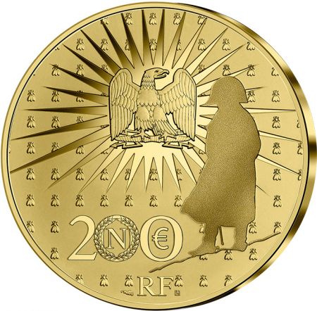 France - Monnaie de Paris 200 ans de la mort de Napoléon Bonaparte - 200 Euros Or 1 once BE FRANCE 2021