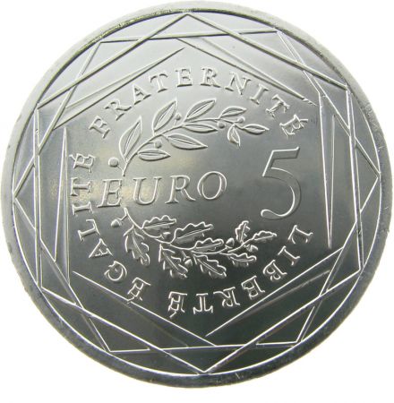 France - Monnaie de Paris 5 Euros Argent FRANCE 2008 - La Semeuse (MDP)