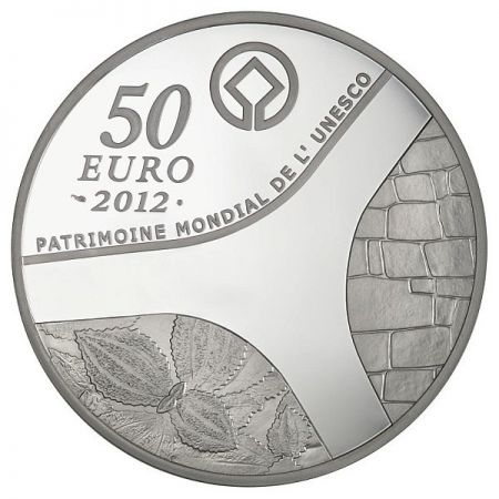 France - Monnaie de Paris 50 Euros Argent BE - UNESCO : Temple Abou Simbel - Monnaie de Paris 2012