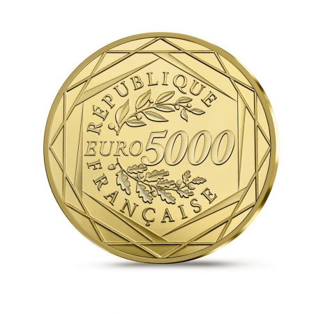 France - Monnaie de Paris 5000 Euros Or France 2017 - Marianne (MDP)