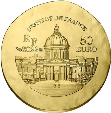 France - Monnaie de Paris Albert Ie - 50 Euros Or BE FRANCE 2022 (MDP)