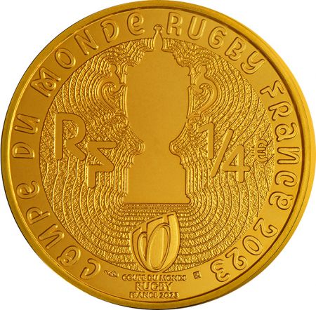 France - Monnaie de Paris Angleterre - Coupe du Monde de Rugby 2023 - 1/4 Euro 2023