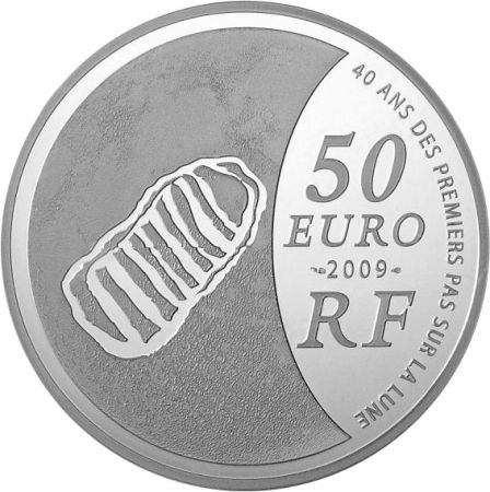 France - Monnaie de Paris Année de l\'Astronomie - 50 Euros Argent BE FRANCE 2009 (Monnaie de Paris)
