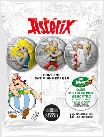 France - Monnaie de Paris Astérix 2022 - 1 pochette Médaille Surprise (MDP)
