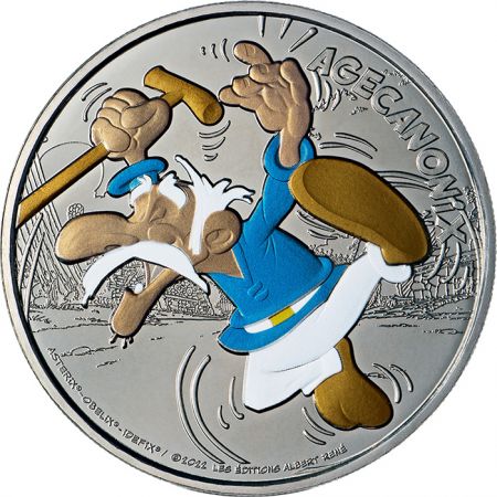 France - Monnaie de Paris Astérix 2022 - Agécanonix - Mini Médaille (MDP)