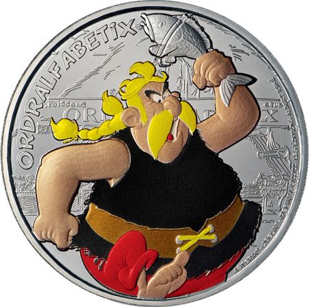 France - Monnaie de Paris Astérix 2022 - Ordralfabetix - Mini Médaille (MDP)
