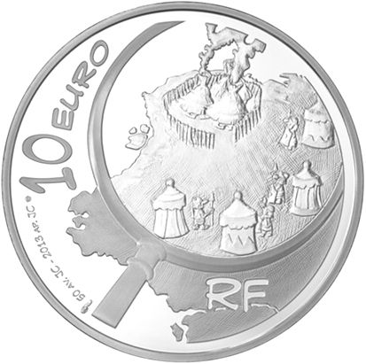 France - Monnaie de Paris Astérix chez les Pictes - 10 Euros Argent BE FRANCE 2013 (MDP)