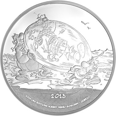 France - Monnaie de Paris Astérix chez les Pictes - 10 Euros Argent BE FRANCE 2013 (MDP)