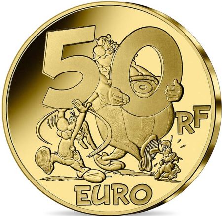 France - Monnaie de Paris Astérix et les romains - 50 Euros Or BE FRANCE 2022 (MDP)