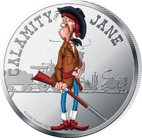 France - Monnaie de Paris Calamity Jane - mini-médaille 75 ans de Lucky Luke 2021 par La Monnaie de Paris