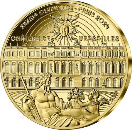 France - Monnaie de Paris Château de Versailles - 200 Euros OR BE 2023 - Héritage - Paris 2024