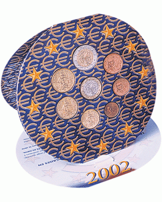 France - Monnaie de Paris Coffret BU Euro 2002 - France