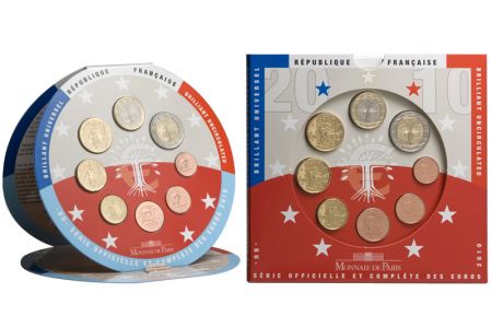 France - Monnaie de Paris Coffret BU Euro 2010 - France