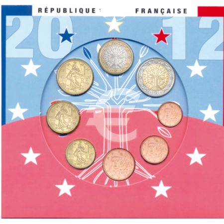 France - Monnaie de Paris Coffret BU Euro 2012 - France