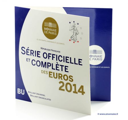 France - Monnaie de Paris Coffret BU Euro 2014 - France