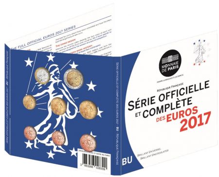 France - Monnaie de Paris Coffret BU Euro FRANCE 2017