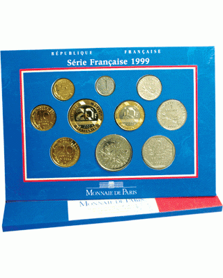 France - Monnaie de Paris Coffret BU Franc 1999 - France
