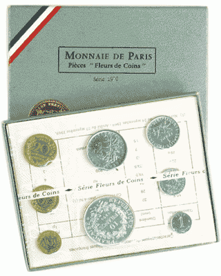 France - Monnaie de Paris Coffret FDC Franc 1970 - France