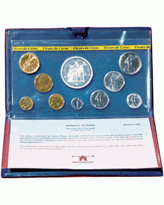 France - Monnaie de Paris Coffret FDC Franc 1979 - France