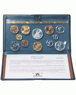France - Monnaie de Paris Coffret FDC Franc 1983 - France