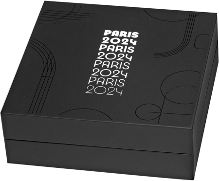 France - Monnaie de Paris Coffret PARIS 2024 JO 4 pieces