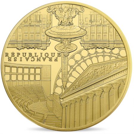France - Monnaie de Paris Concorde et Assemblée Nationale - 5 Euros Or BE 2017 FRANCE (MDP)