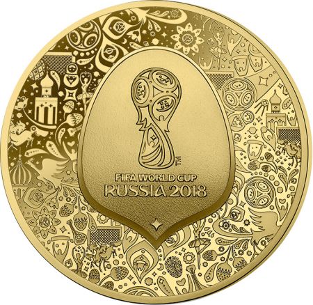 France - Monnaie de Paris COUPE DU MONDE FOOTBALL FIFA RUSSIE 5 Euros Or BE FRANCE 2018 (MDP)