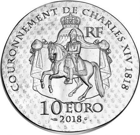 France - Monnaie de Paris Désirée Clary- 10 Euros Argent BE 2018 FRANCE (MDP)