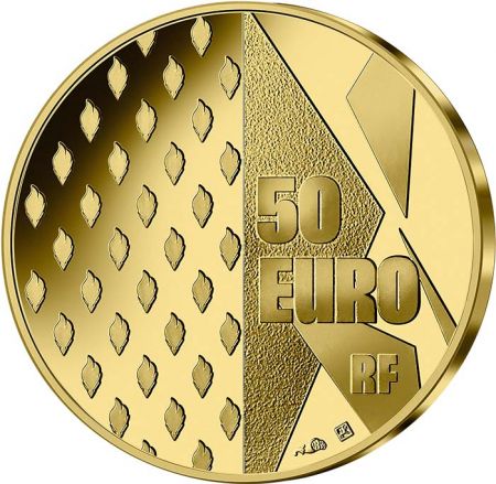 France - Monnaie de Paris Equipe de France Olympique et paralympique - 50 Euros OR BE FRANCE 2021 - Jeux Olympiques PARIS 2024